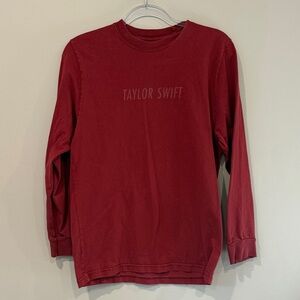 Taylor Swift Red Taylor’s Version Long Sleeve Tee